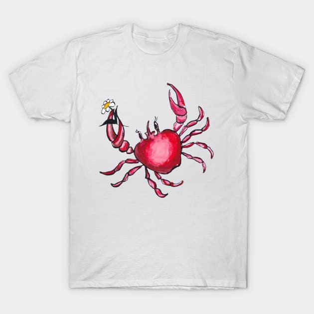 cancer. crawfish T-Shirt by lisenok